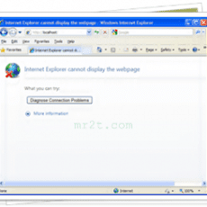 Internet Explorer error “connection timed out”