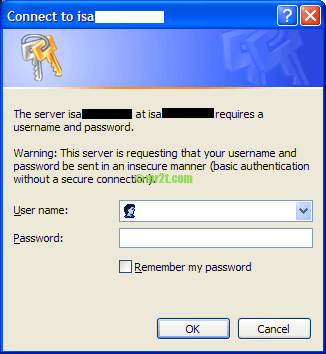 IE8 on Windows 7 Prompt Authentication Required