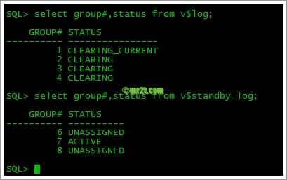 Redo Logs & Standby Redo Logs (Standby Database)